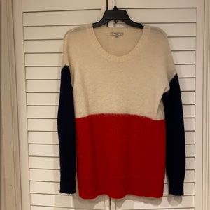 Madewell color block sweater